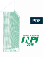 Relatorio de Atividades Inpi 2016