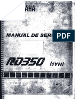 Manual de Serviço Yamaha RD350