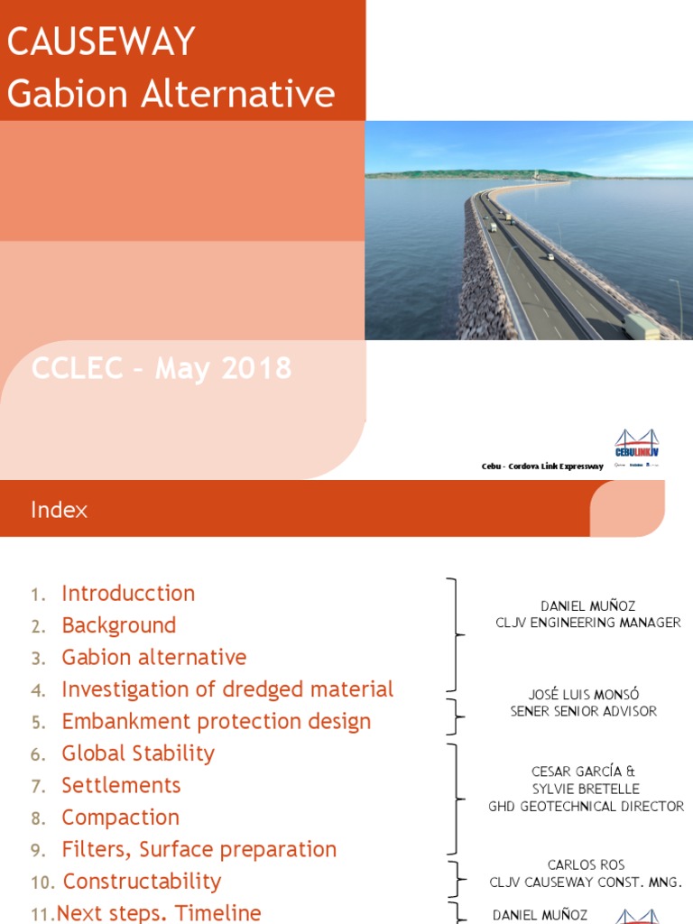 Causeway | PDF | Dredging | Permeability (Earth Sciences)