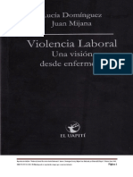 Violencia Laboral Una Vision Desde Enfermeria