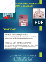 RCP Básico y Avanzado: Reanimación Cardiopulmonar