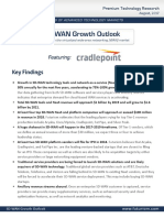 SD-WAN Growth Outlook - Breaking Down the Virtualized Wide-Area Networking (WAN) Market [2017]