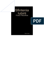Sfintenia Iubirii de Sorin Cerin - Poezii Filozofice (Romanian Edition)