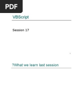 A VBScript17