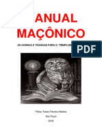 Manual Maçônico de Normas e Técnicas para o Tempo de Estudos PDF