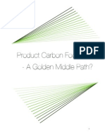 Product Carbon Foot Printing