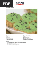 Kiwi Delight Cookies