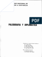 Paleografía Uned 1 (Unidad Didáctica 1 -Tema XIII)