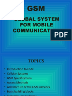 Global System For Mobile Communication