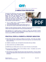 Child Abduction Prevention
