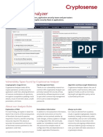 Cryptosense Analyzer Data Sheet