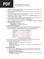 Unit 1 Introduction To Dbms