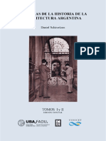 Historias de La Historia de La Arquitectura Argentina", Vols. 1 y 2