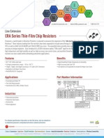 ERA Series Thin-Film Chip Resistors: Line Extension