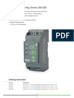 Voltage Monitoring Series SM 500