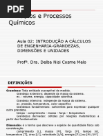 2a Aula-Parte II de Princípios de Processos Químicos 14 Ago 2012