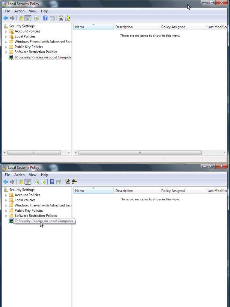 Block Specific IP Address in Windows Using IP Security | PDF | Internet ...
