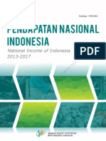 Pendapatan Nasional Indonesia 2013-2017