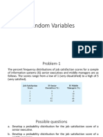 Job Satisfaction and Demand Probability Distributions