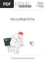 Kant e a Razão Crítica