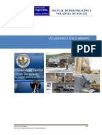 Manual de Perforación y Voladura. Temas 5 Voladuras A Cielo Abierto PDF