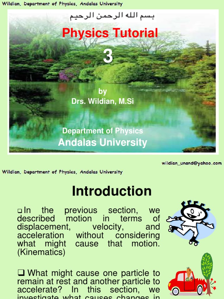 Understanding Forces and Motion in Physics | PDF | Inertia | Force