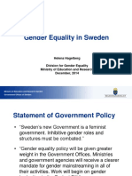 05 Helena Hagelberg - Institutional Mechanisms For Gender Equality in Sweden PDF