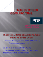Reduction in Boiler Cooling Time