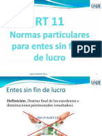 RT 11 Normas Particulares de Entes Sin Fines de Lucro Presentación.