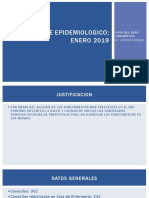 Reporte Epidemiologico Enero 2019