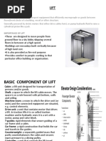 Planning of LIFTS in Buildings | PDF | Elevator | Transport