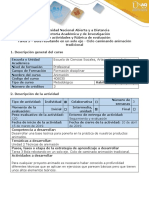 Guía de Actividades y Rúbrica de Evaluación - Tarea 3 - Bola Rebotando en Un Solo Eje - Ciclo Caminando Animación Tradicional