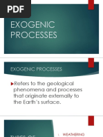 Exogenic Processes Group 2