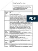 Ficha Tecnica de Terra Biosa PDF