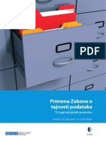 Primena Zakona o Tajnosti Podataka PDF