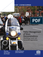 Police Management of Mass Demonstrations - Identifying Issues and Successful Approaches 2006