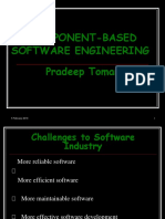 Component-Based Software Engineering Pradeep Tomar: 5 February 2019 1