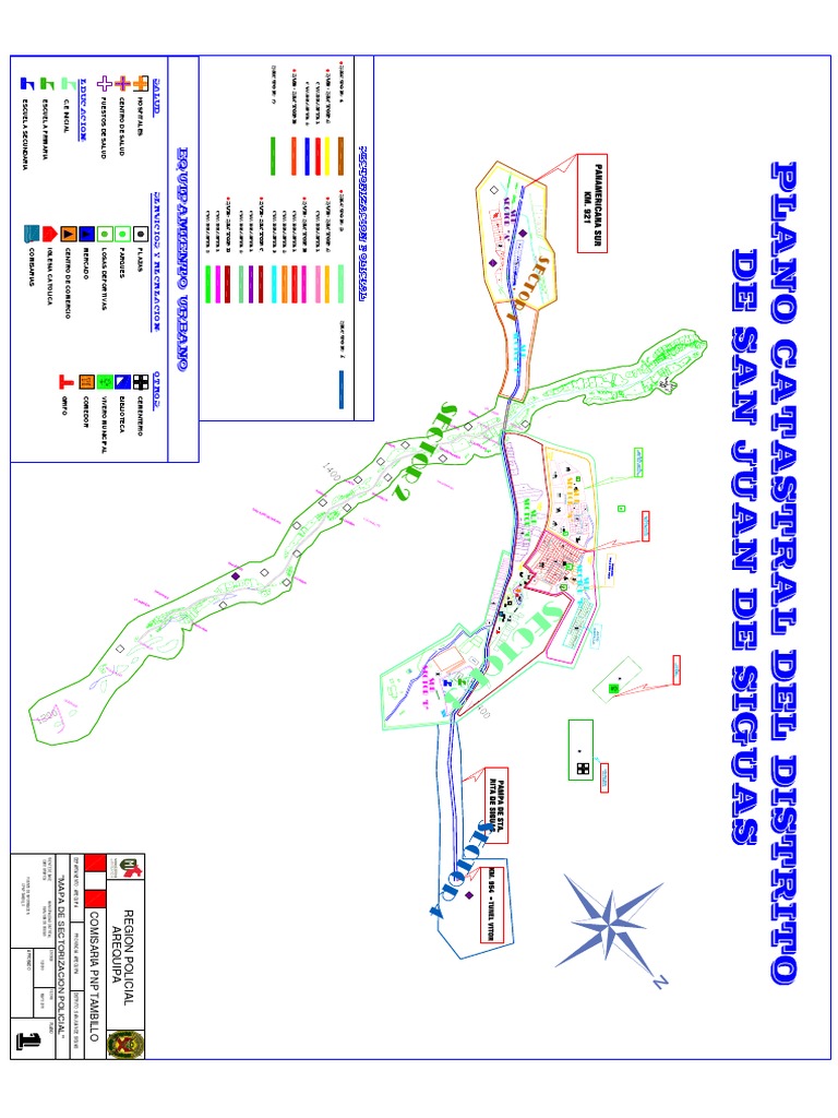 Plano de Sectorizacion San Juan | PDF