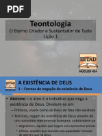 Teontologia - Lição 1