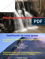 Clasificación de Rocas Ígneas