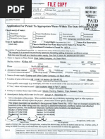 Application of Wink Cattle Company