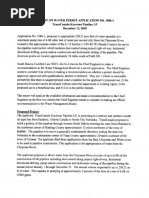 Recommendation of Chief Engineer