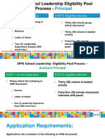 SPPS Leadership Eligibility Overview - WEB VERISON
