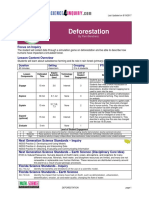 Deforestation: Focus On Inquiry