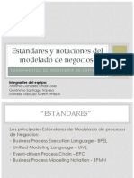 Notaciones de modelado de negocios BPMN UML EPC