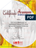 Certificado Hoponopono