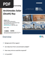 Archimedes Solar (Death)Ray