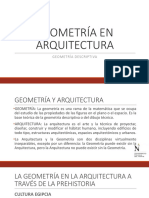Geometría en Arquitectura