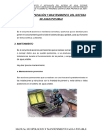 Manual de Operacion y Mantenimiento Saneamiento