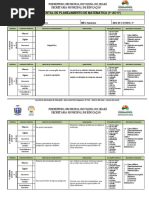 Plano Mensal Matemática